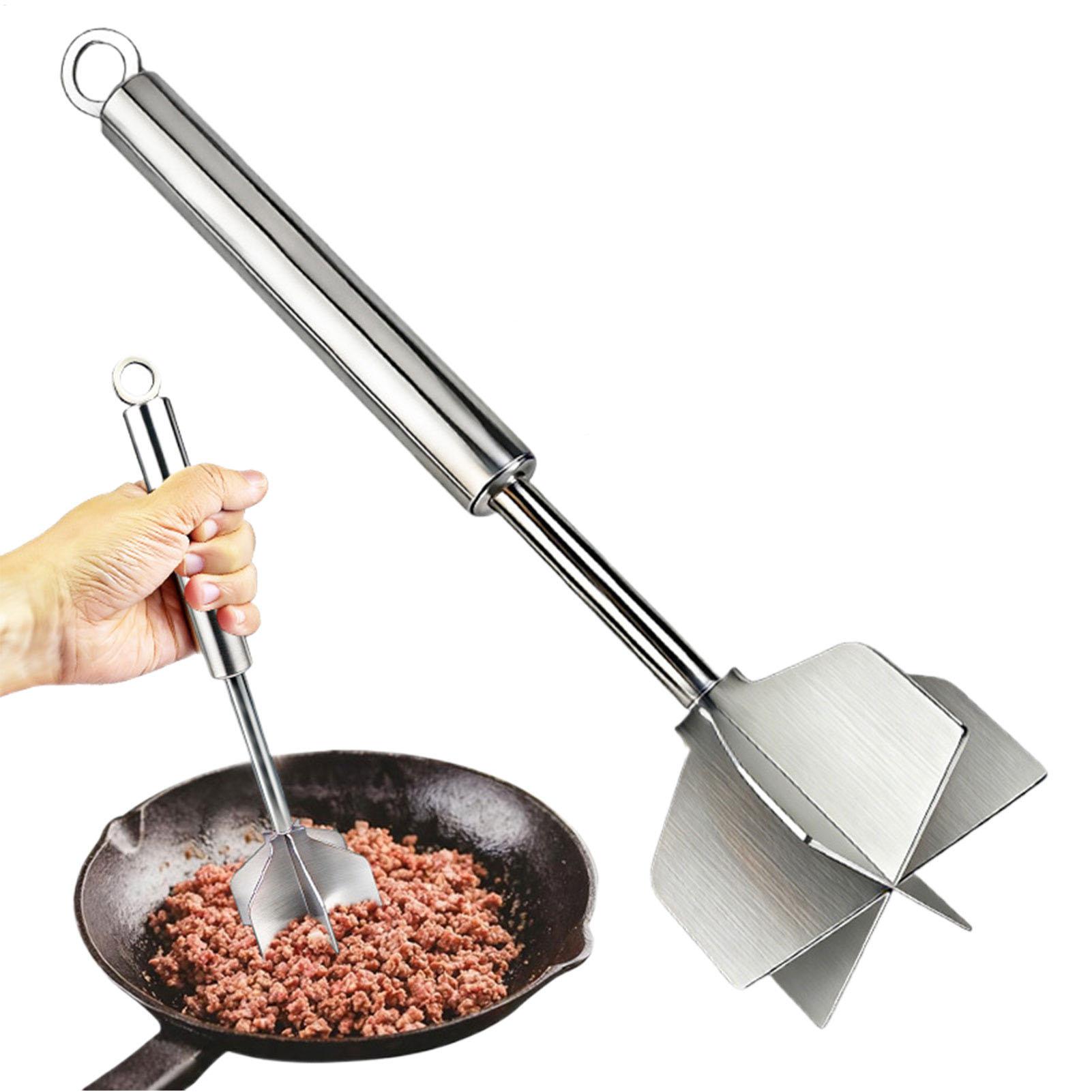 Meal Prep With Ground Beef - Hachoir à viande en acier inoxydable