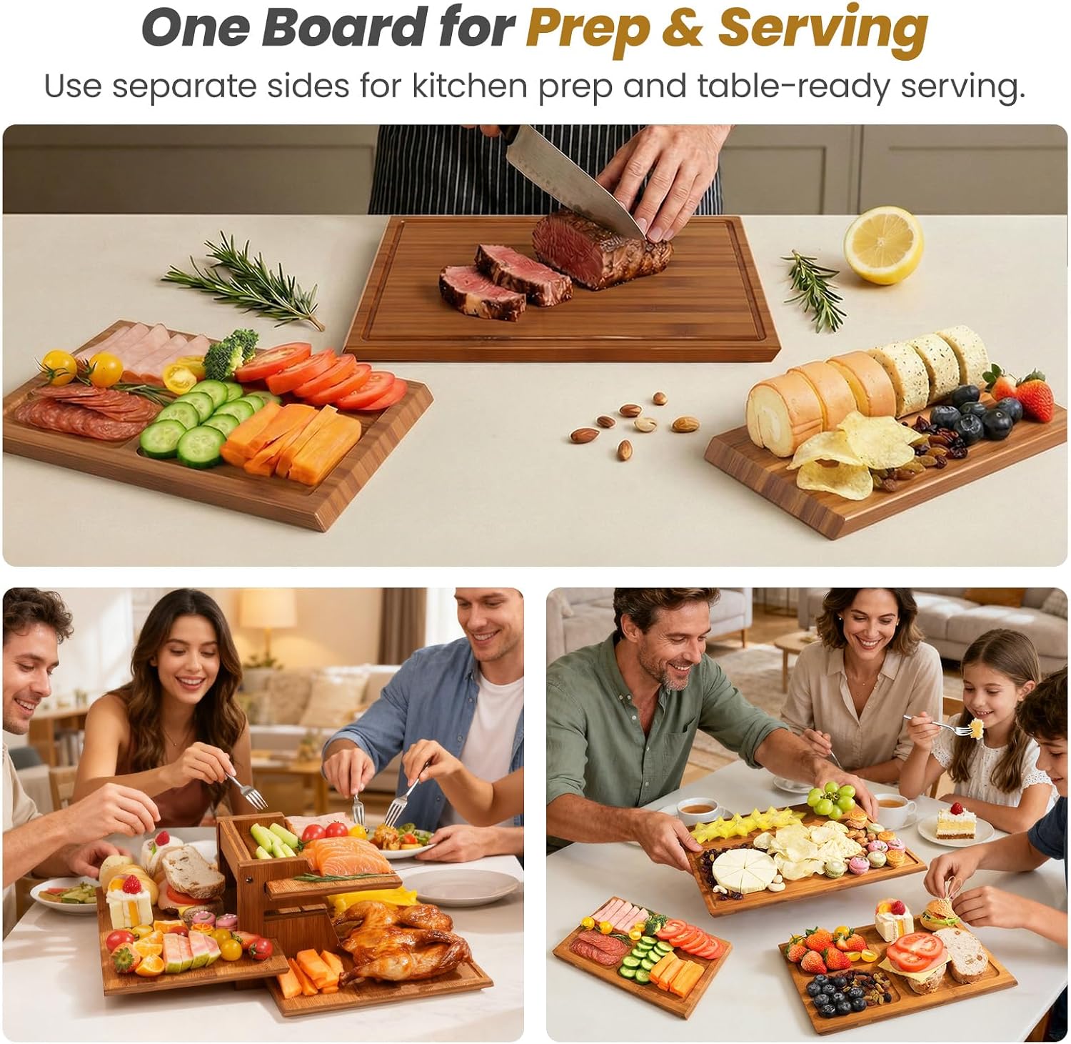 Meal Prep Cutting - Ensemble de planches à découper en