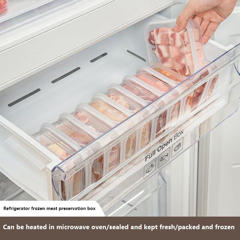 Meal Prep Containers Xl - Boîte de conservation de viande congelée