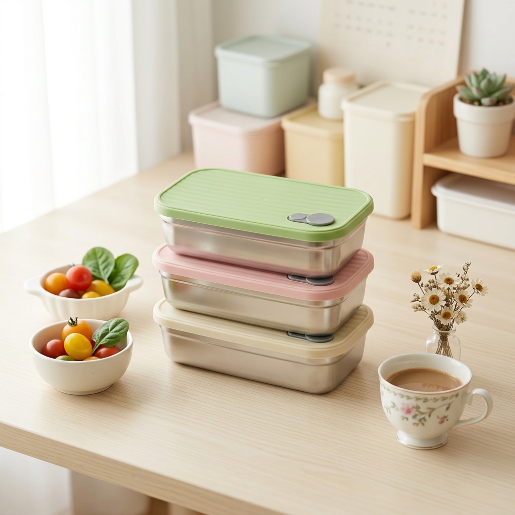 Meal Prep Recipes - Boîte à bento en acier inoxydable,