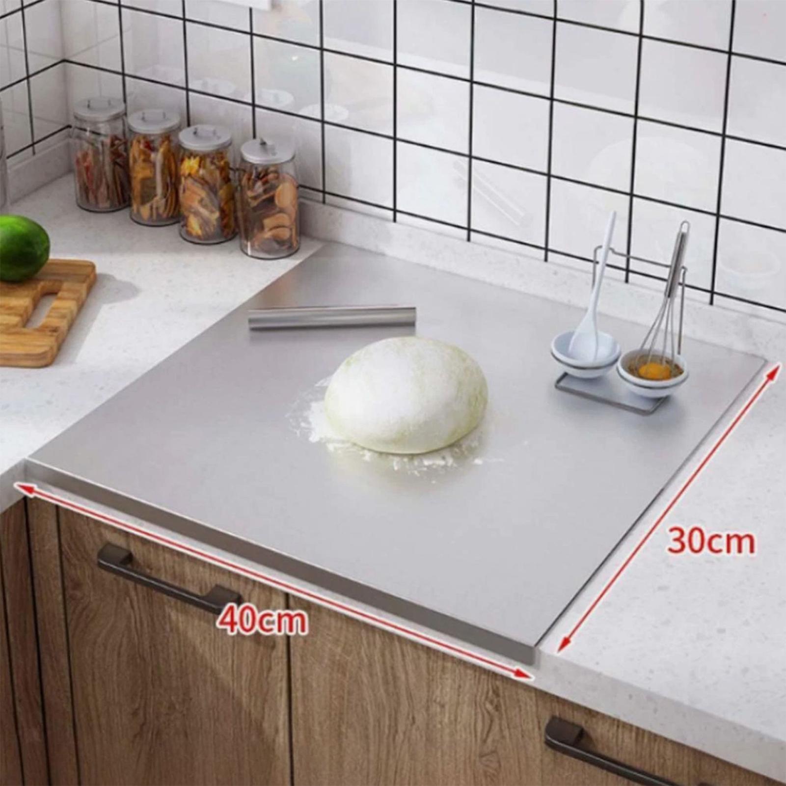 Meal Prep Cutting - Planche à découper en acier inoxydable