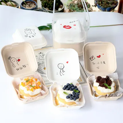 Meal Prep For A Day - Boîte à Bento jetable écologique, 50