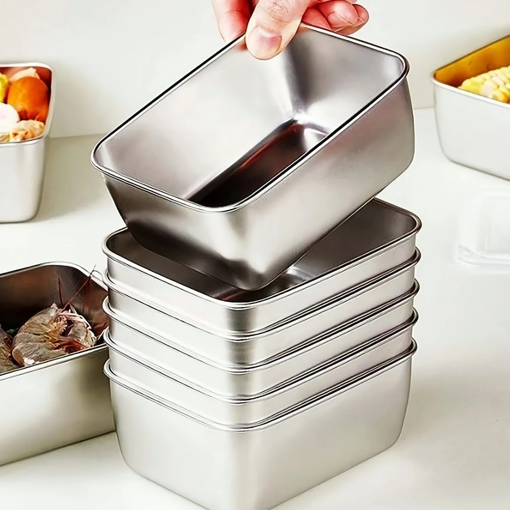 Meal Prep Containers Xl - Ensemble de 6 récipients alimentaires en