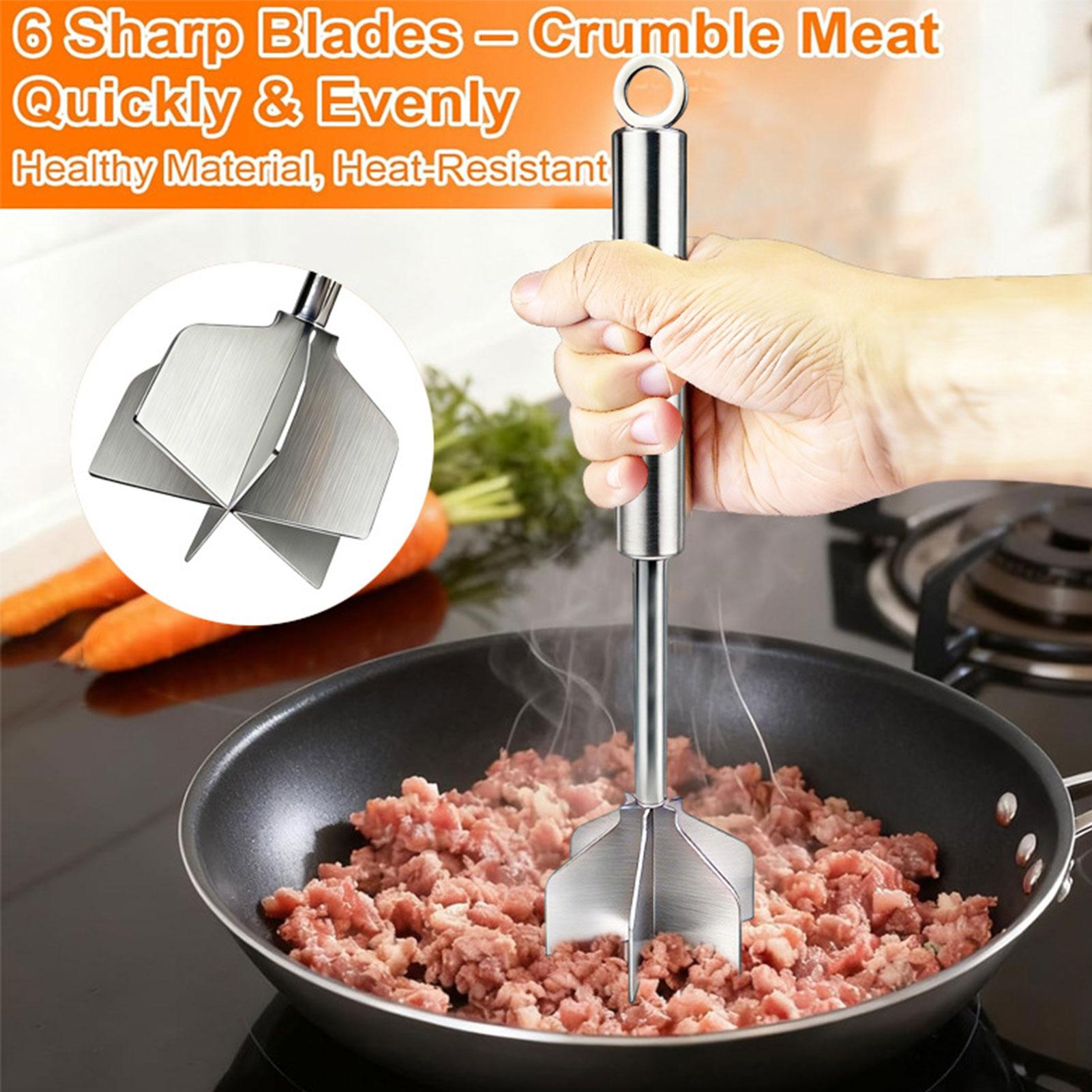 Hachoir à viande en acier inox - Meal Prep With Ground Beef avis et prix