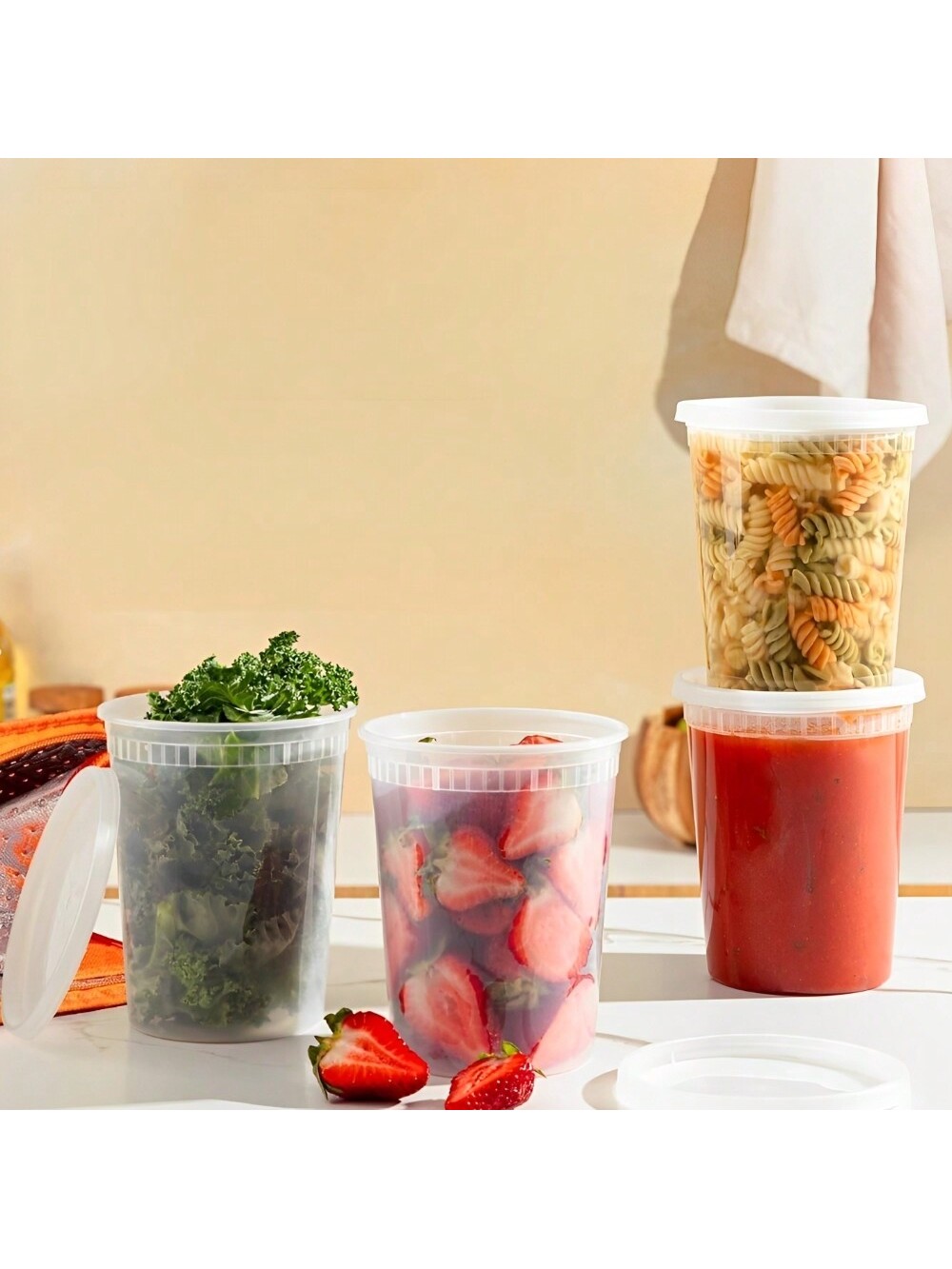 Deli en plastique contenant de - Meal Prep Recipes avis et prix