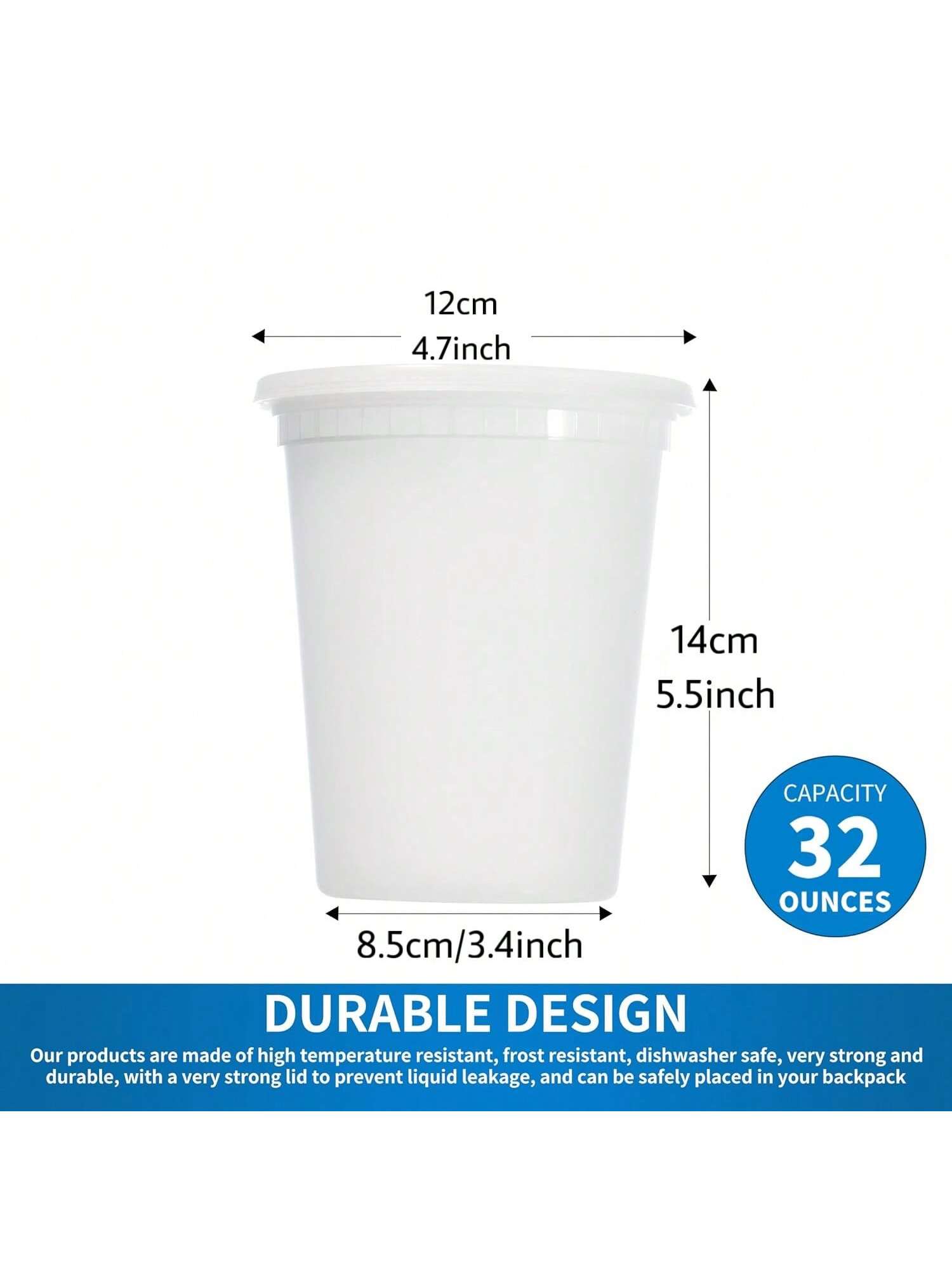 Deli en plastique contenant de - Meal Prep Recipes avis et prix