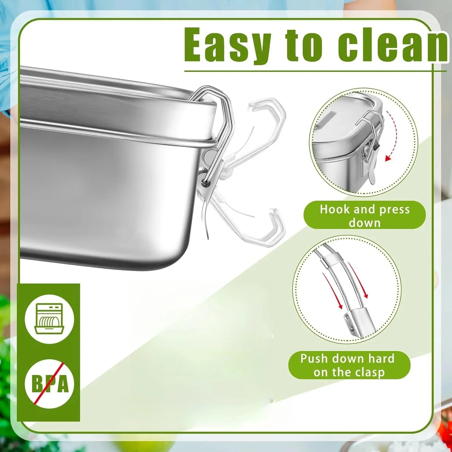 Boîte à déjeuner en acier inox - Meal Prep Recipes avis et prix