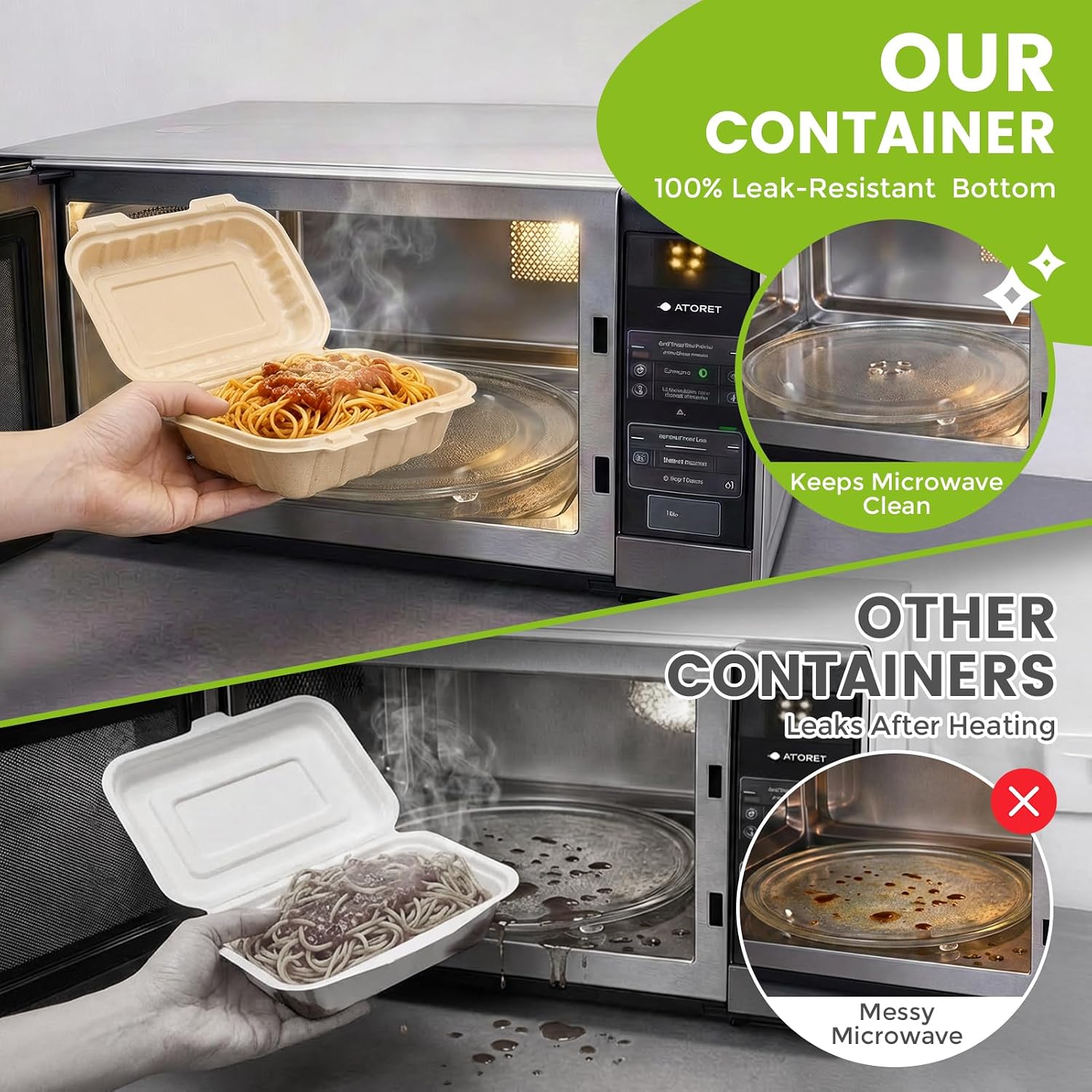 Lot de 50 contenants à emporte - Meal Prep Recipes avis et prix