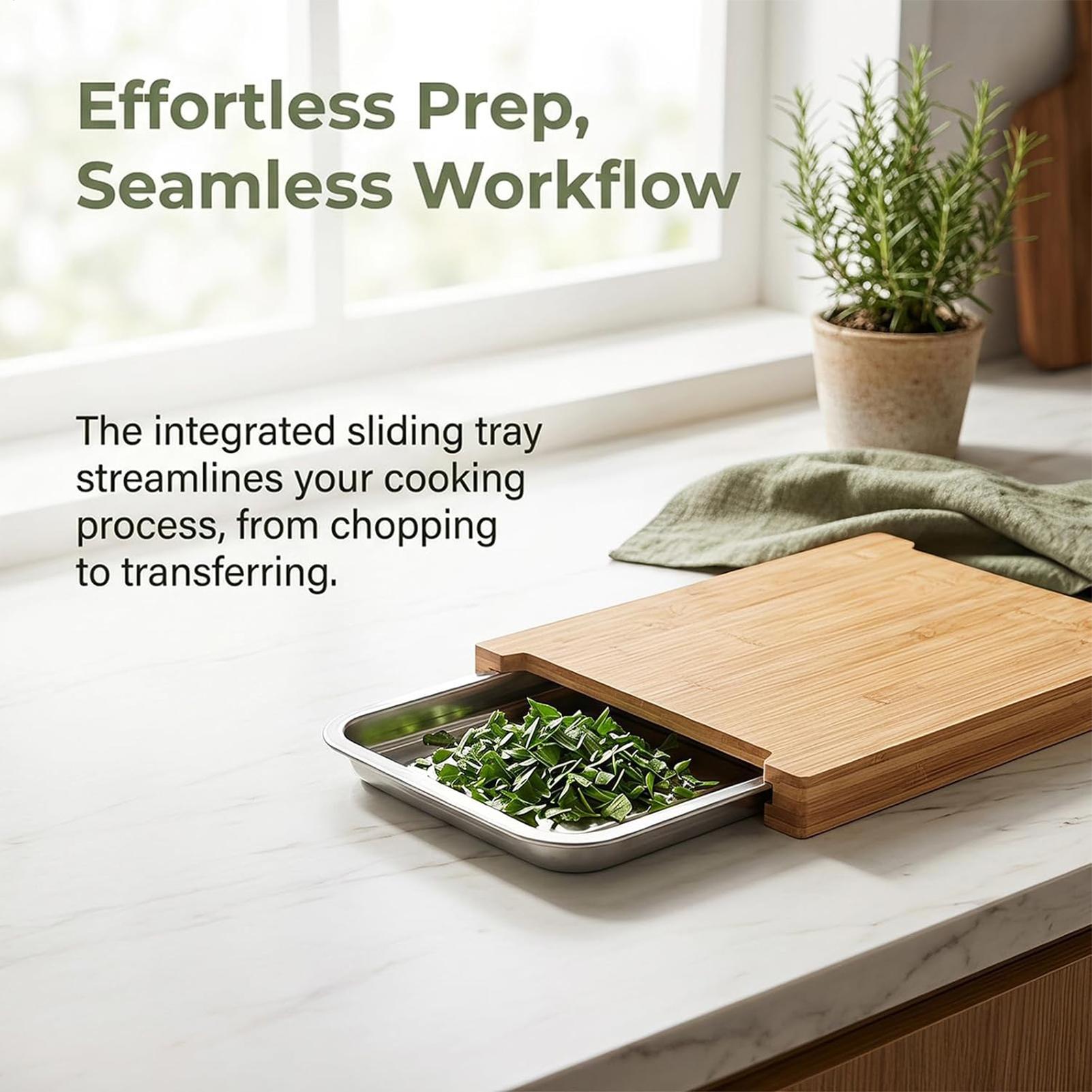 Planche à découper en bois ant - Meal Prep Cutting avis et prix