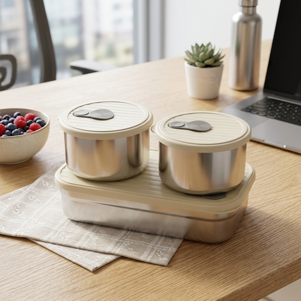 Boîte à bento en acier inoxyda - Meal Prep Recipes avis et prix