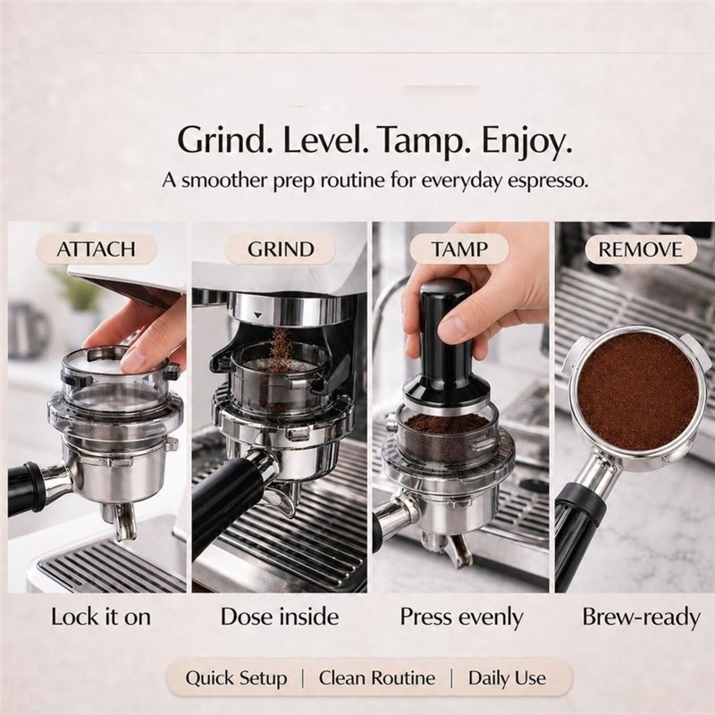 Entonnoir doseur B15C, porte-f - Breville Espresso Barista Touch avis et prix