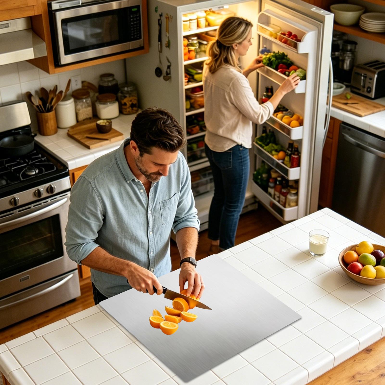 Planche à découper en acier in - Meal Prep Cutting avis et prix